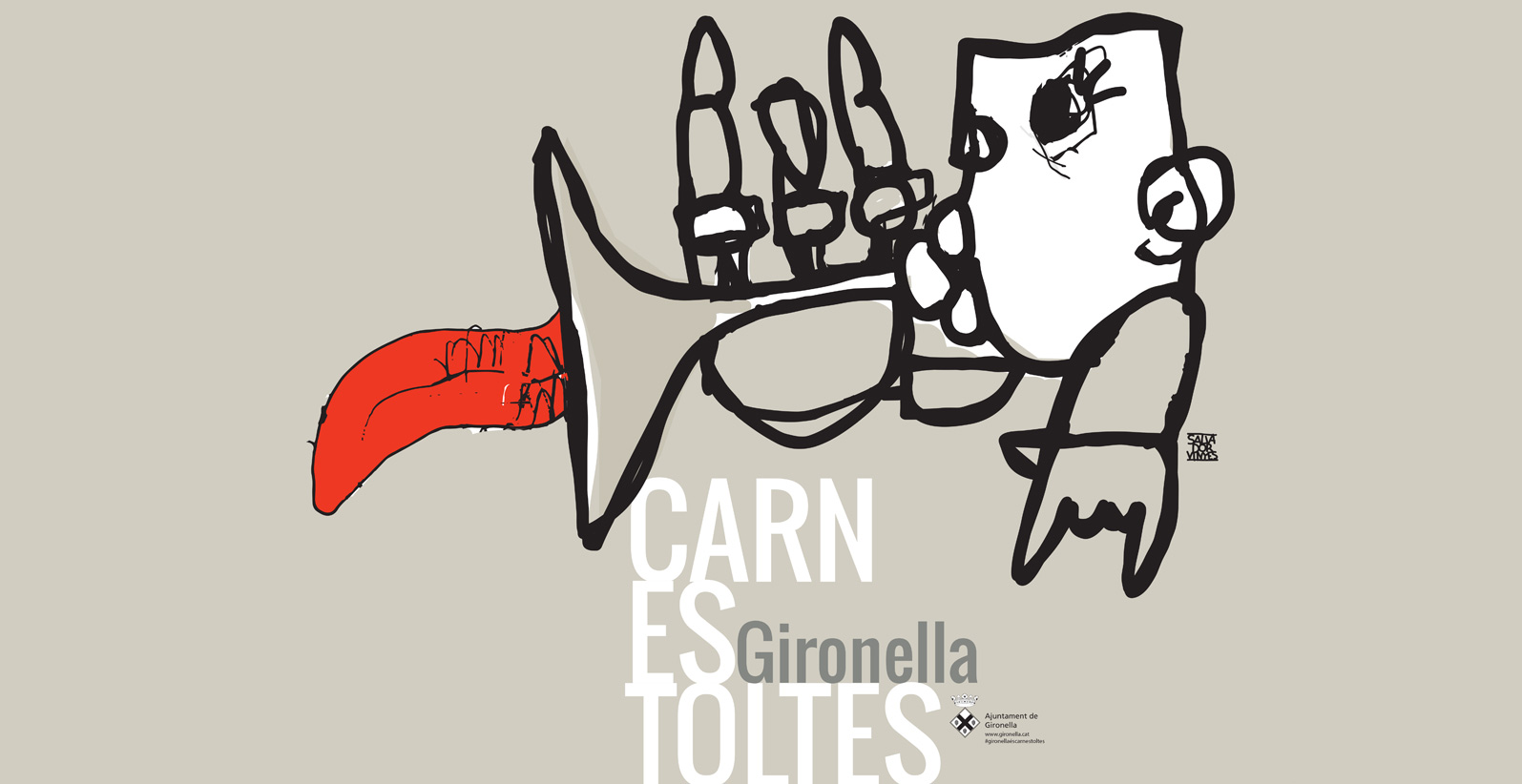 A Gironella, un Carnestoltes per a grans i petits